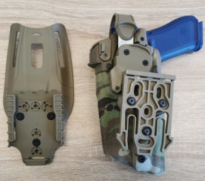HOLSTER RADAR1957 MULTICAM TLEP G17/G19 Gen5 + SSF SLIDE MALE / FEMALE - Img 3