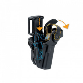 HOLSTER GLOCK 17 (2-FAST EXTREME) - DREAPTA DETAILS