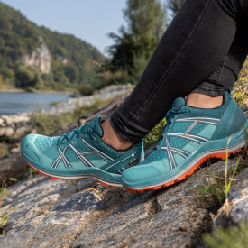 Black Eagle Adventure 2.2 GTX Ws low/teal-silver nature