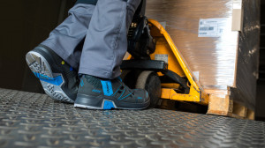 CONNEXIS Safety Air S1 low/grey-blue WORK