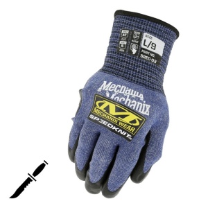 Manusi Mechanix SpeedKnit S2EC- 03 - Blue