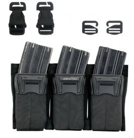 AGILITE PINCER PLACARD™ MULTI-CALIBRE TRIPLE MAG POUCH