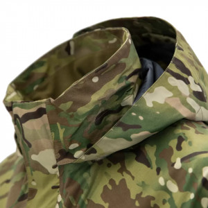 TRG Rain Jacket Multicam hood