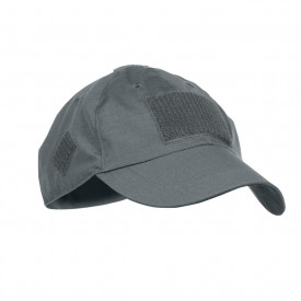 base cap steel grey