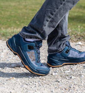 BLACK EAGLE EVO Adventure GTX low/blue-orange - Img 2
