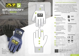 Manusi Mechanix SpeedKnit S2EC- 03 - Blue - Img 5