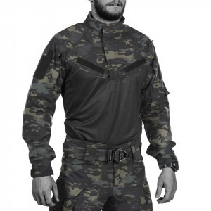 STRIKER X COMBAT SHIRT MULTICAM BLACK