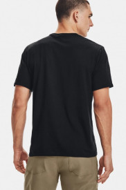  UNDER ARMOUR TACTICAL CHARGED COTTON T-SHIRT BACK BL