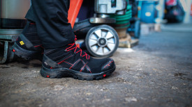 BLACK EAGLE SAFETY 40.1 MID \ BLACK-RED nature