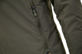 G-LOFT WINDBREAKER JACKET OLIVE SIDE POCKET