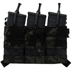 AG3™ PLACARD TRIPLE MAG POUCH MULTICAM BLACK - Img 1