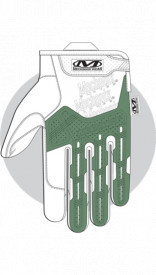 Mănuși Mechanix M-Pact OD Green - Img 2