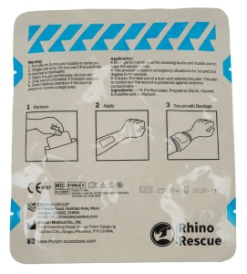 Rhino Rescue Burn Dressing (10x10cm) - Img 2