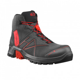 HAIX CONNEXIS Safety+ GTX mid/grey-red front
