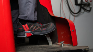 CONNEXIS Safety T S1 low/grey-red WORK