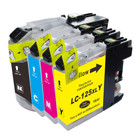 Cartus imprimanta Brother LC125XL albastru inkjet cerneala LC-125XLC, cyan, compatibil