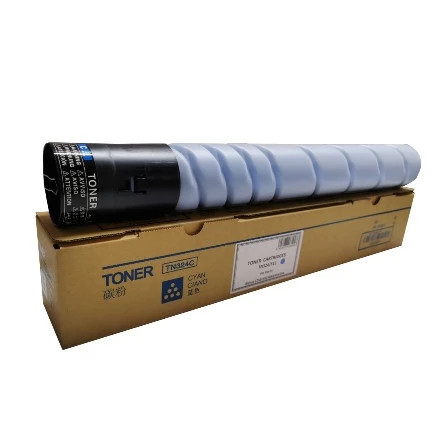 Cartus imprimanta copiator Konica Minolta TN-324 / TN-512 C Laser A33K452, A8DA450, A8DA4D0, B1027, B1167, TN324C, TN512C, toner laser compatibil, 26000 pagini