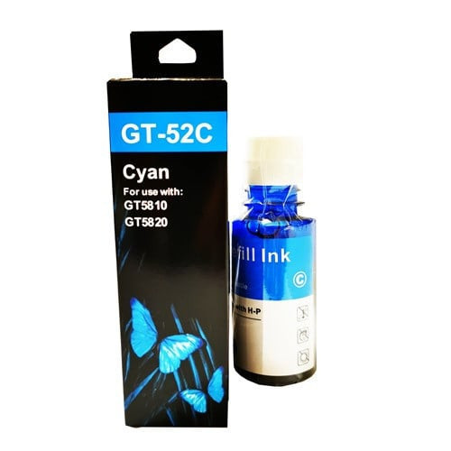 Cerneala HP GT52 - Cyan, albastra, 70 ml, compatibila