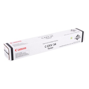 Cartus imprimanta Canon OEM EXV-34 B Laser toner original 3782B002, C-EXV34, black, pagini