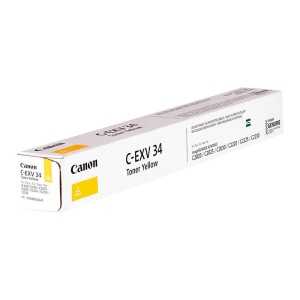 Cartus imprimanta Canon OEM EXV-34 Y Laser toner original 3789B003, C-EXV34, yellow, 19000 pagini
