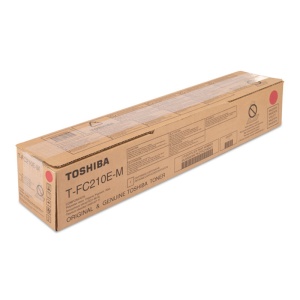 Cartus imprimanta TOSHIBA OEM T-FC210EM Laser toner original 6AJ00000165,6AJ00000270,T-FC210E-M, magenta, pagini