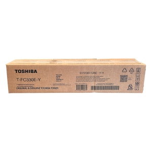 Cartus imprimanta TOSHIBA OEM T-FC330EY Laser toner original 6AG00009143,6AG00010174,6AJ00000344,T-FC330EY, yellow, 17400 pagini