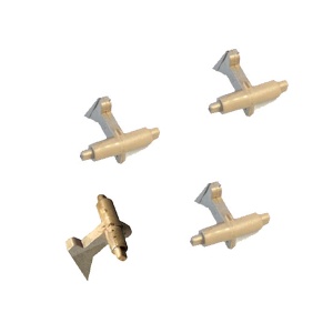 Kyocera FS1320 Upper Picker Finger Set compatibil 2A820530
