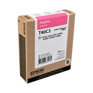 Cartus imprimanta Epson OEM T40C M inkjet original C13T40C340, magenta - Img 2