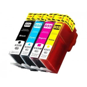 Cartus imprimanta HP-655 BK Inkjet cerneala 655, CZ109A, black, compatibil