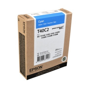 Cartus imprimanta Epson OEM T40C C inkjet original C13T40C240, cyan - Img 2