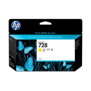 Cartus imprimanta HP OEM 728 Y Inkjet, F9J65A original, yellow