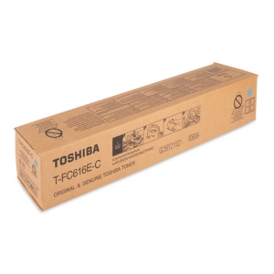 Cartus imprimanta TOSHIBA OEM T-FC616EC Laser toner original 6AK00000369,6AK00000466,T-FC616E-C, cyan, pagini