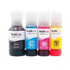 SET cerneala pentru Epson L101 L102 L103 L105 L106 ET102 ET103 ET105 ET106 DYE FOTO CISS ( BK 140 ML + CYAN 70 ML + MAG 70 ML + YELL 70 ML )