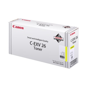 Cartus imprimanta CANON OEM EXV-26 Y LASER, 1657B006 original, yellow, 6,000 pagini
