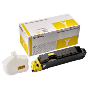 Cartus imprimanta Kyocera TK-5345 Y toner laser Integral-Germany, yellow, 9000 pagini, compatibil 1T02ZLANL0, TK-5345Y - Img 2