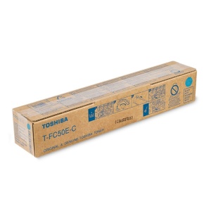 Cartus imprimanta TOSHIBA OEM T-FC50EC Laser toner original 6AJ00000113,6AJ00000227,6AJ00000301,T-FC50E-C, cyan, 33600 pagini