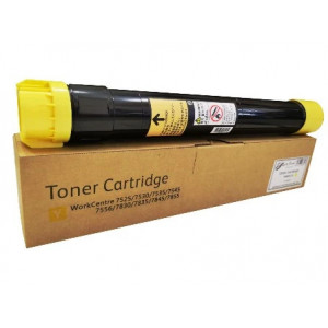 Cartus imprimanta XEROX WC7525 Yellow (15K) 15000 pagini LASER RO (006R01518) toner, compatibil