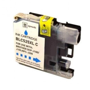 Cartus imprimanta Brother LC525XL albastru inkjet cerneala LC-525XLC, cyan, compatibil