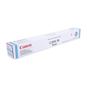 Cartus imprimanta Canon OEM EXV-34 C Laser toner original 3787B003, C-EXV34, cyan, 19000 pagini
