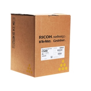 Cartus imprimanta Ricoh OEM C5200 Y LASER, 828427 original, yellow, pagini