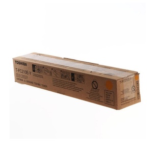 Cartus imprimanta TOSHIBA OEM T-FC210EY Laser toner original 6AJ00000168,6AJ00000271,T-FC210E-Y, yellow, pagini