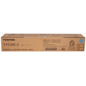Cartus imprimanta Toshiba OEM T-FC30EC C Toner original 6AG00004447, 6AJ00000099, 6AJ00000203, 6AJ00000281, T-FC30EC, cyan, 33600 pagini