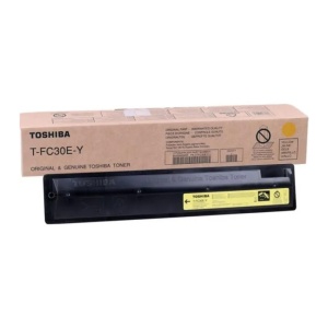 Cartus imprimanta TOSHIBA OEM T-FC30EY Laser toner original 6AG00004454,6AJ00000095,6AJ00000207,6AJ00000284,T-FC30EY, yellow, 33600 pagini