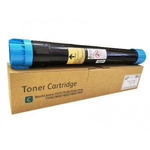 Cartus imprimanta XEROX WC7525 Cyan (15K) 15000 pagini LASER RO (006R01520) toner, compatibil