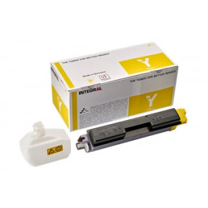 Cartus imprimanta Kyocera TK590 YELLOW galben Laser Integral-Germany toner TK590Y, compatibil, 5000 pagini