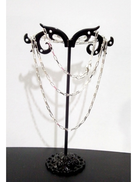 Lant din argint 925, unisex, rezistent, 55 cm lungime maxima