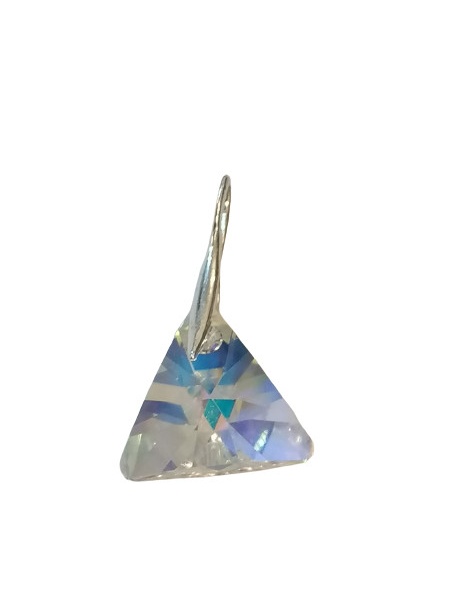 Triangle shaped Swarovski pendant, code 102