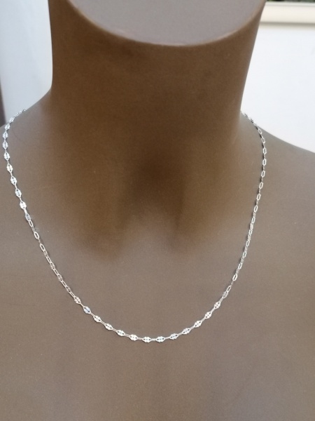 925 silver chain adjustable to any size, code 0003