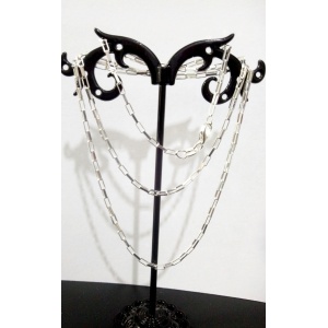 Lant din argint 925, unisex, rezistent, 55 cm lungime maxima - Img 2