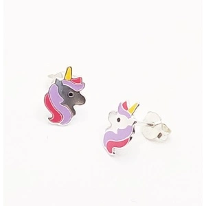 Cercei unicorn multicolor